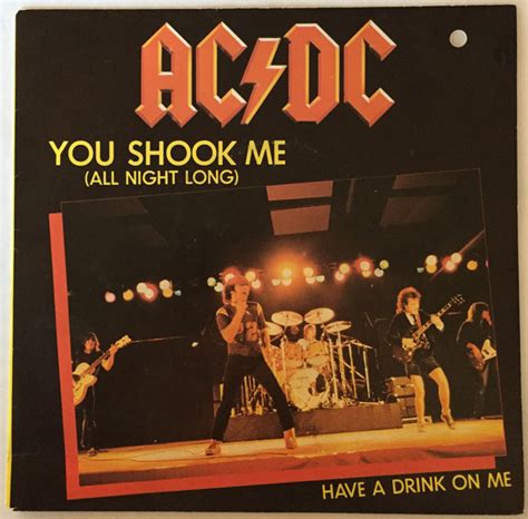 AC/DC - You Shook Me (All Night Long) (1980, Vinyl) | Discogs