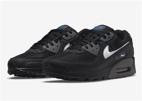 Nike Air Max 90 Black/Blue Release Info - JustFreshKicks