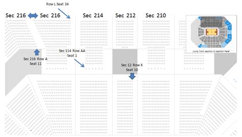 Mgm Grand Garden Arena Seating Chart Seat Numbers | Elcho Table