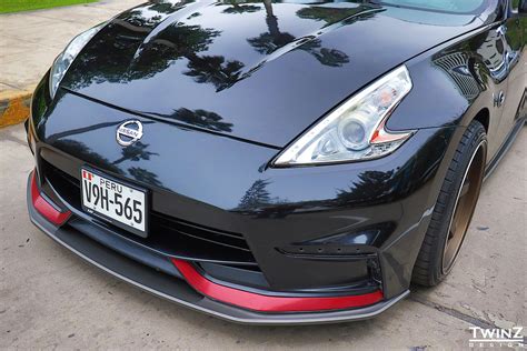 370Z - Front Lip Type 1 (for Nismo 2015+ front bumper) | Twinz Design