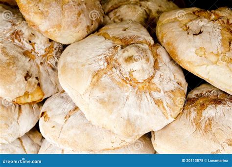 Traditional Bread from Mediterranean Area Stock Photo - Image of life ...