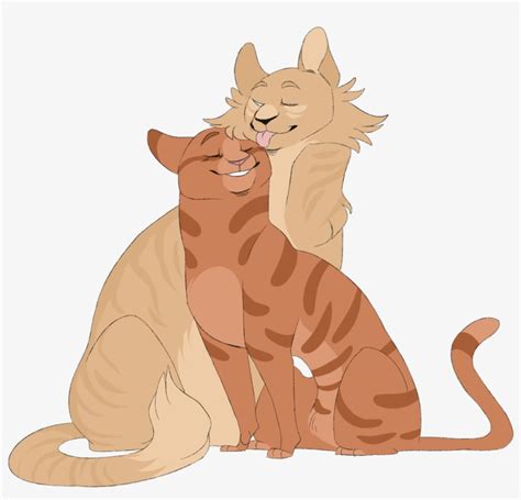 Warrior Cats Sandstorm And Firestar Transparent PNG - 1200x1023 - Free Download on NicePNG