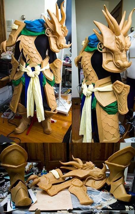 Xin Zhao, League of Legends, work in progress | Cosplay armor, Cosplay costumes, Cosplay diy