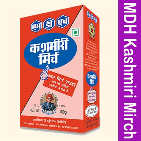 MDH Kashmiri Mirch Powder 100 gm - SuperGroci