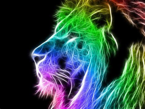 Neon Animals Wallpaper Gif - Fin Construir