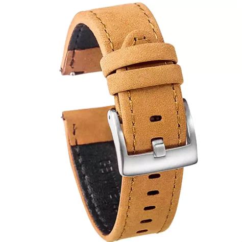 Samsung Galaxy Watch | Genuine Leather Watch Bands | Brown