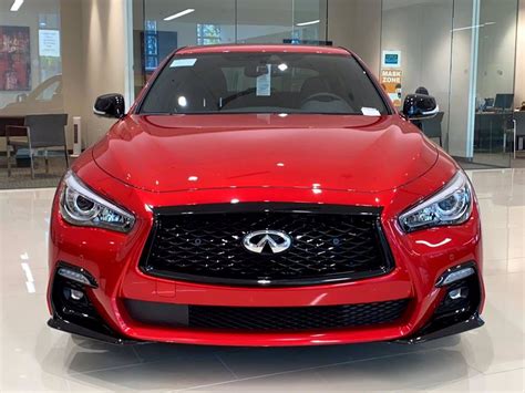 New 2021 INFINITI Q50 RED SPORT SEDAN in Bluffton #MM850042 | INFINITI ...