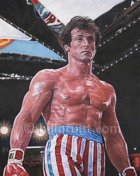 Sylvester Stallone Rocky Balboa Rocky 4 Art Print | Etsy