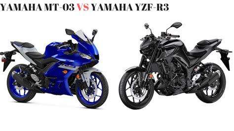 2020 Yamaha MT-03 VS Yamaha YZF-R3: Specs Comparison