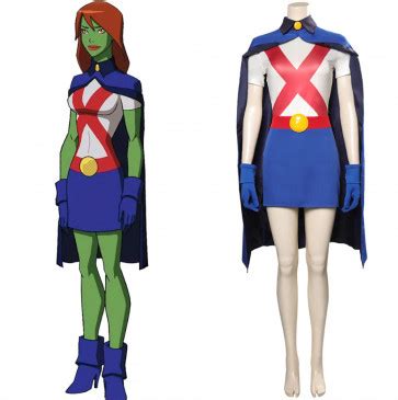 Miss Martian Young Justice Cosplay Costume | Costume Party World