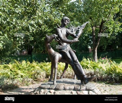 Sculpture Marc Chagall Museum Vitebsk Belarus Stock Photo - Alamy