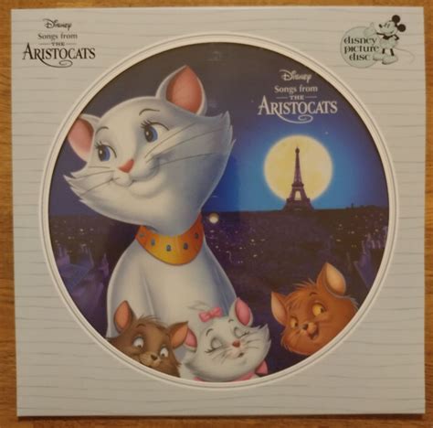 Songs From The Aristocats soundtrack vinyl LP picture disc