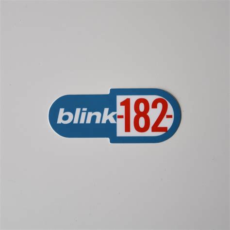 Blink 182 Logo Vinyl Sticker - Etsy