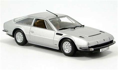 Diecast model cars Lamborghini Jarama 1/18 CMF 400 GT metallise blue 1970 - Alldiecast.us