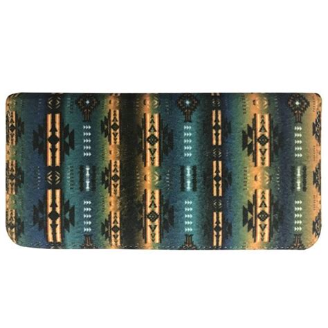 Womens Printed Fleece Wallet w/ Zipper – Gradient (0518) – Canadian Distributor Inc.