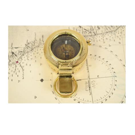 WWI Brass Compass Used by the British Army Officers at 1stDibs