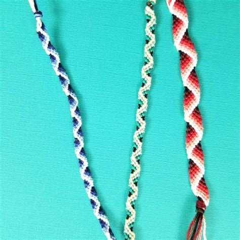 17 Friendship Bracelet Patterns