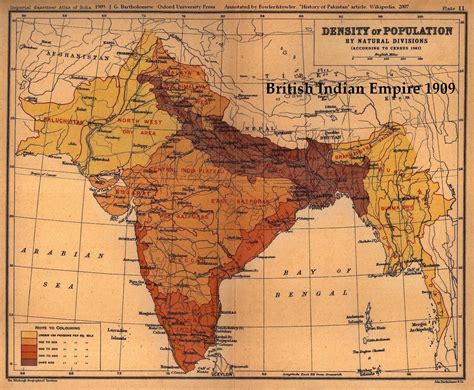 Population_density_impgazind1909.jpg (1462×1205) | India world map, Historical india, Geography map