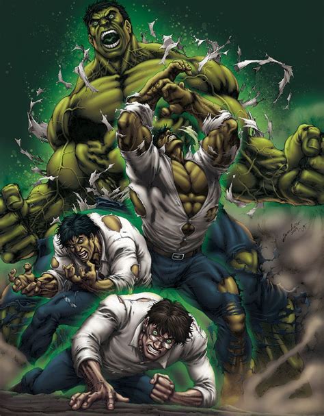 HULK TRANSFORMATION by DAVID-OCAMPO on DeviantArt | Marvel art, Hulk comic, Incredible hulk