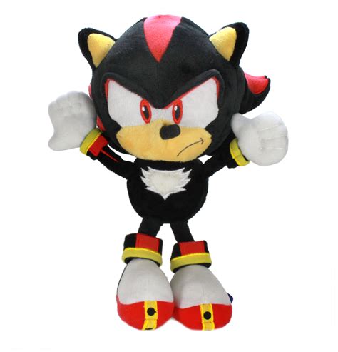 New Authentic Sanei 9" Shadow Stuffed Plush Sonic the Hedgehog | eBay