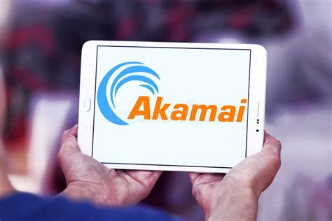 Akamai Technologies logo editorial photography. Image of signs - 105259942