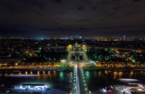 Paris City Night View stock image. Image of night, capital - 28898109