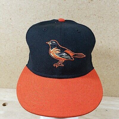 Baltimore Orioles Snapback Hat Cap Youth Size 6 3/4 Black Orange Bird New Era | eBay