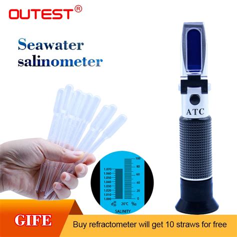 Aliexpress.com : Buy RZ120 Auto Refractometer Optical salinity meter 0 ...