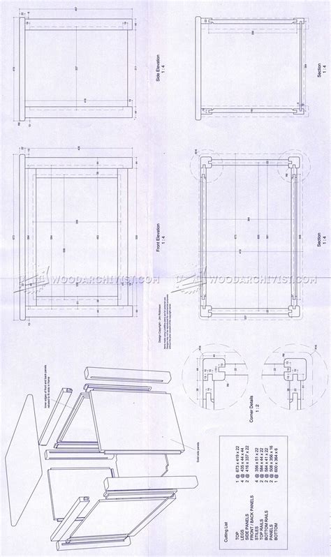 Treasure Chest Plans • WoodArchivist