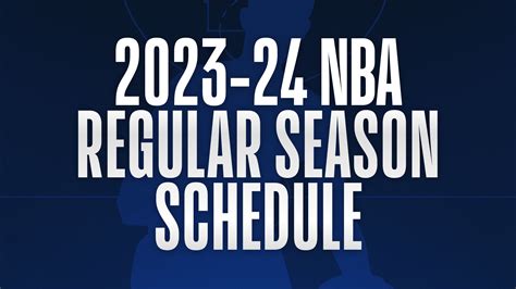 NBA schedule release: List of games for all 30 teams | NBA.com