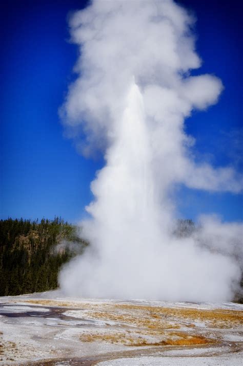 Free Images : water, cloud, sky, field, steam, spring, national park ...