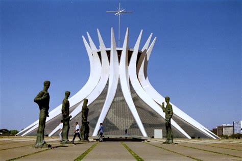 The Catedral de Brasilia is a Roman Catholic Cathedral designed by ...