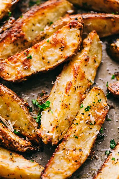 How to Prepare Delicious Baked Potato Wedges Recipe - Pioneer Woman Recipes Dinner