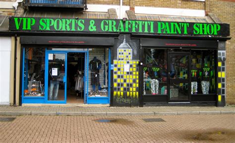 The Kool Skool: V.I.P. Sports & Graffiti Paint Shop New Graffiti Shop in Tottenham North London