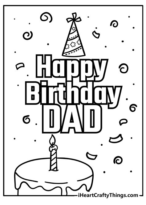 happy birthday dad printable cards - dad printable birthday card | printable birthday card dad