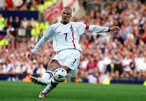 David Beckham Soccer England