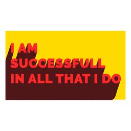 Affirmations Successfull Quote PNG & SVG Design For T-Shirts