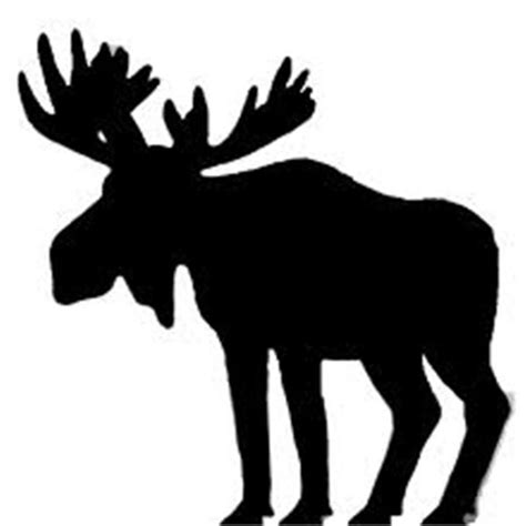 Bull Moose Silhouette at GetDrawings | Free download