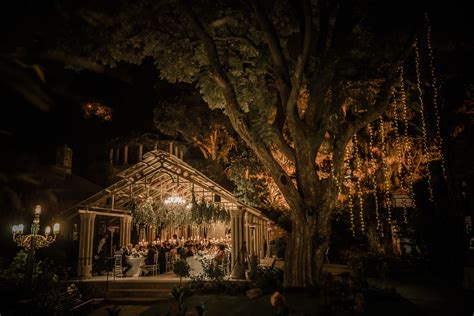 Shepstone Gardens Glass Marquee at night, photo taken by Alexander Smith Photography Garden ...