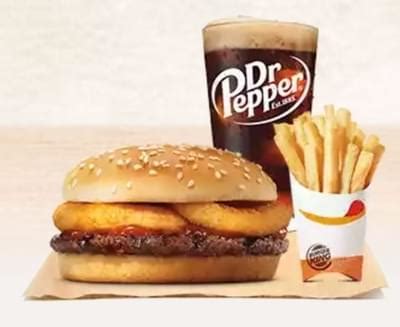 Burger King Rodeo Burger Nutrition Facts