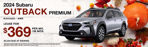 New Subaru Vehicle Specials in NJ | Subaru of Morristown