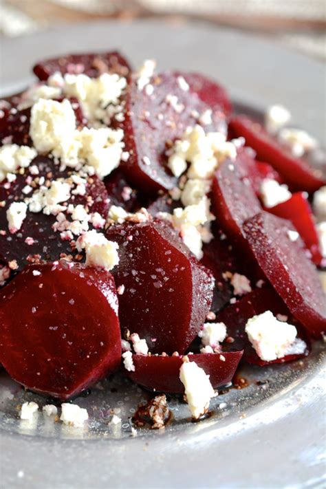 Roasted Beetroot with Feta and Balsamic Vinegar | Ciao Chow Bambina