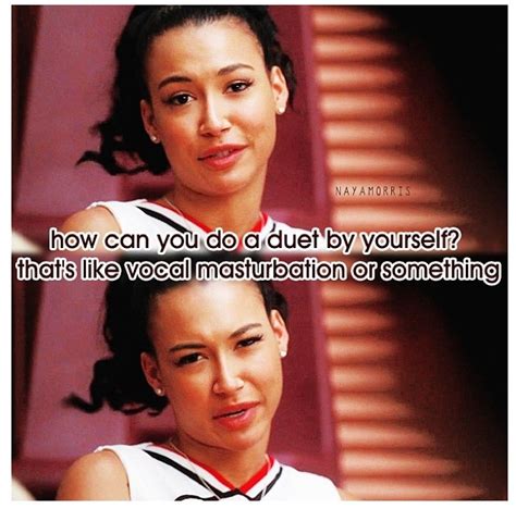 Santana Lopez #SnixJuice | Glee funny, Glee quotes, Glee cast