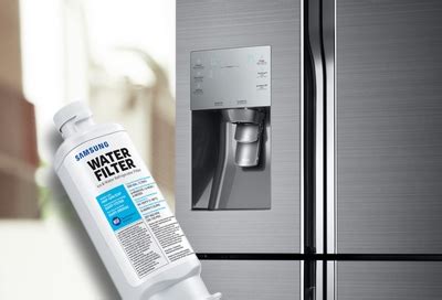 Replace the water filter in your Samsung refrigerator