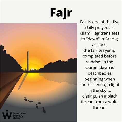 Fajr | WISE Muslim Women