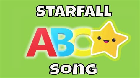 Starfall ABC Song Lyrics Animations - Starfall Alphabet Song - ABC Star... | Abc songs, Alphabet ...