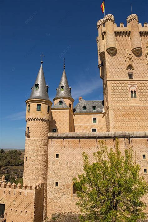 Kastil Alcazar Segovia Kota Eksterior Kastil Segovia Foto Latar belakang Dan Gambar Untuk ...