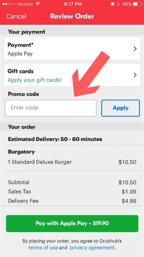 Grubhub Coupons and Grubhub Promo Codes (tested to work!)