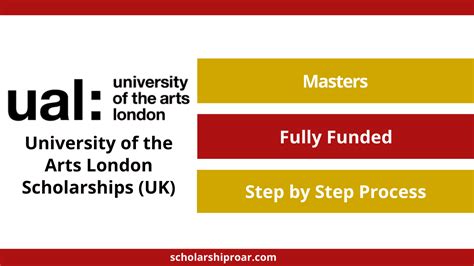 University of the Arts London Scholarships 2024 (Fully Funded) – Scholarship Roar