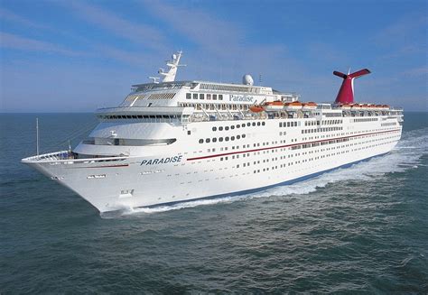 Carnival Paradise Cruise Ship - 2024 / 2025 - Family Cruises